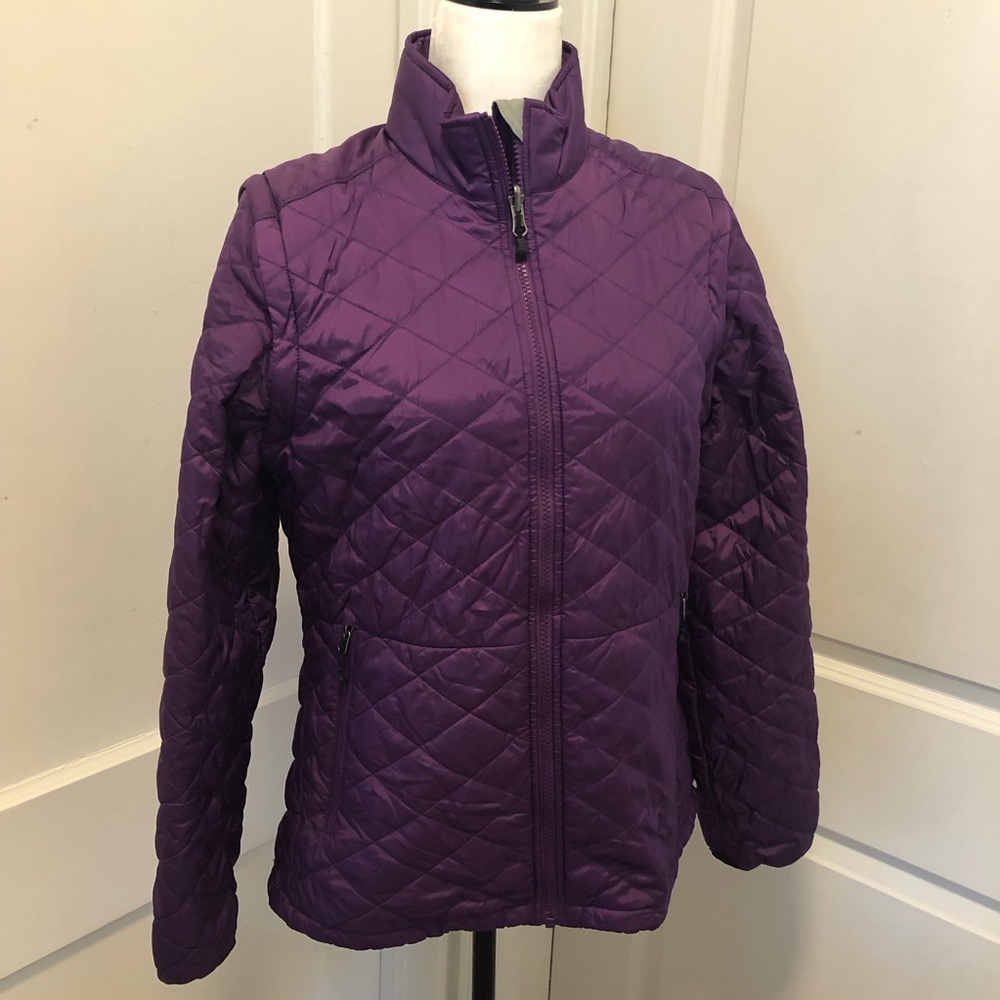 Eastern mountain sports quilted ladies jacket size medium